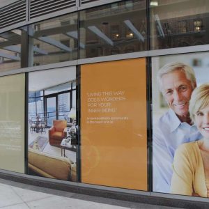 Full color vinyl signs