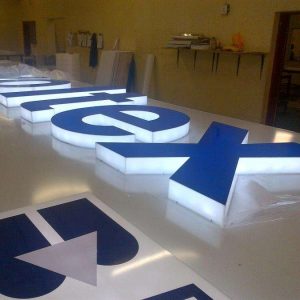 outdoor business signage