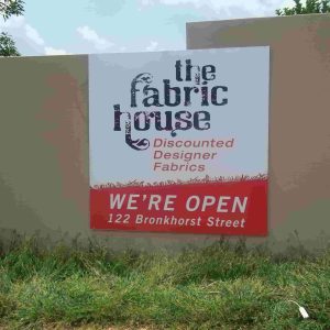 Chromadek Signage with Full Colour Vinyl