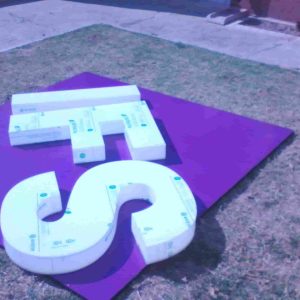 Acrylic Outdoor light box signage