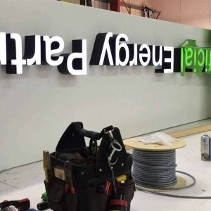 face-lighted channel letters