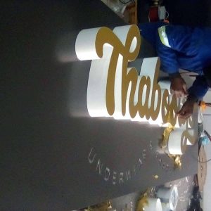 3D Lettering Signs