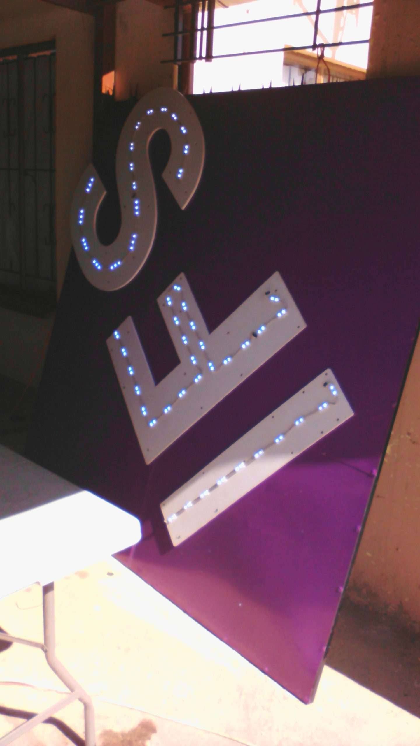 A custom sign shop