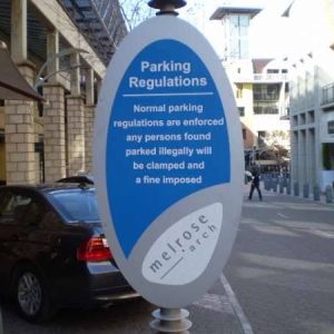 Shopping Mall Sign Boards